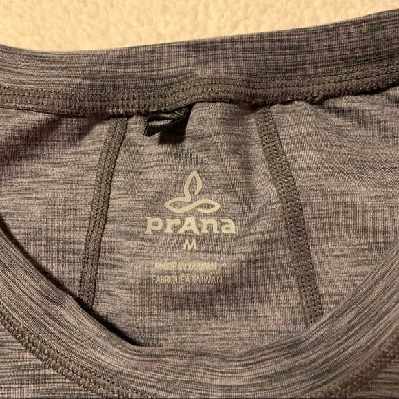 Prana Bodycon Midi Vertex Dress Heathered Grey Exercise - Picture 11 of 14